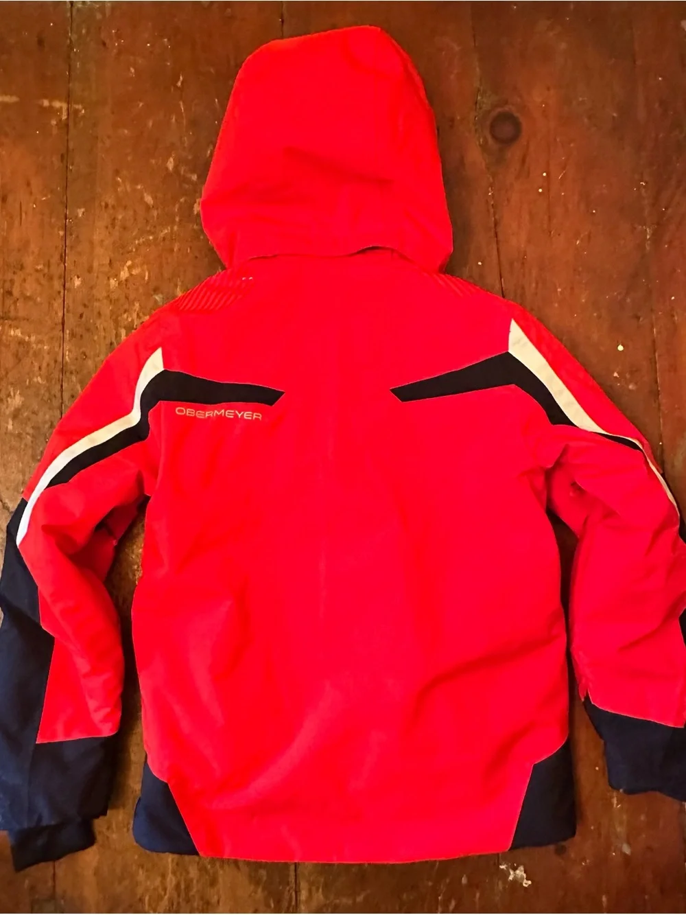 Obermeyer I Grow Boys Kids red Ski Winter Jacket Snow Jacket 10 12